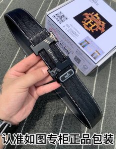 Belt: Hermes. Hermes top original belt: 100% imported original first-layer cowhi