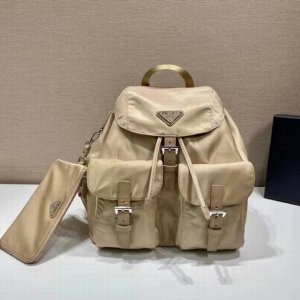 New Backpack 1Bz811 New Color This nylon backpack features exquisite Saffiano l