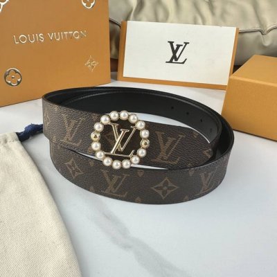 Original packaging L0Uis Vuitt0N This season's new belt is 35mm wide and made o