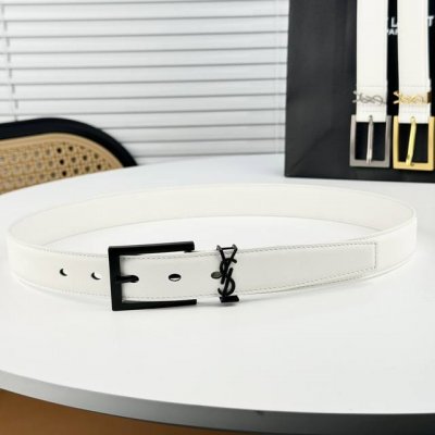 Saint Laurent Women's Belt Classic Colors Available, Every Stitch And Thread Is