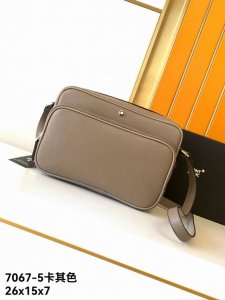 Crossbody bag, model number: 7068-5#, new khaki color, top-quality genuine Mont