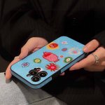 Lv Yayoi Kusama series, fine hole full cover mobile phone case Lv embossed mobil