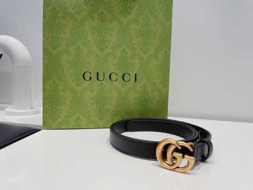 Gucci Couple Belt with Full Packaging Gift Box, Double G Buckle Calfskin Belt,