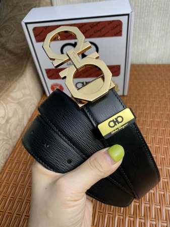 Product Name: Ferragamo Original Leather Belt (Ddd) Material: 100% top-grain cow - Click Image to Close