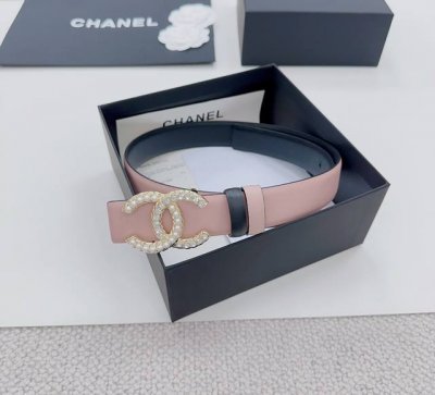 3.0Cm Chanel Official Website New Double-Sided Original Calfskin Length 75.80