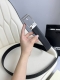 Special Montblanc Width 3.5Cm Made From Top-Grain Cowhide Premium Needle-Stitche