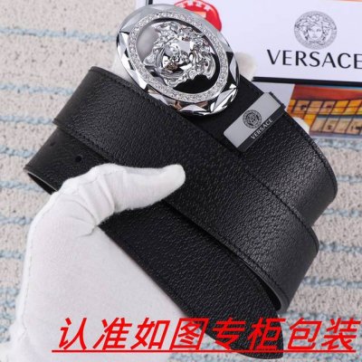 Product Name: Versace. Original Single Material: 100% Top-Grain Cowhide Leather,