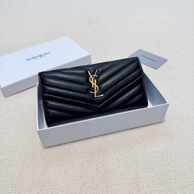 Color: Black Size: 19X10 Yves Saint Laurent imported sheepskin texture first-cl