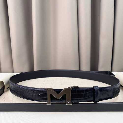 Men's Montblanc Soft And Delicate, Versatile And Elegant, Width 3.5 Cm, Customiz