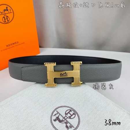 Hermes Men's Belt (Ddd) - Full packaging, suitable for business casual and forma - Click Image to Close