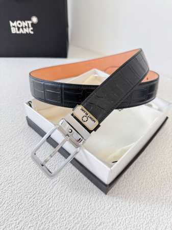 Product name: Montblanc original belt Model: pin buckle, new original classic b - Click Image to Close