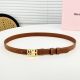 Miu Miu Mini Belt, 2Cm. Perfect For Pairing With Dresses Or Pants! Elegant And S