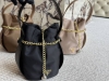Comes with box Size: 13 x 18cm Prada nylon bucket bag! New style bucket bag for