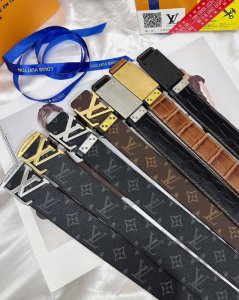 Belt: Louis Vuitton Top-Tier Replica - 150 Belt: 100% Imported Original Top-Gra