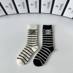 Special Packaging Chanel Popular Item #New Chanel-Style Mid-Length Slouch Socks!