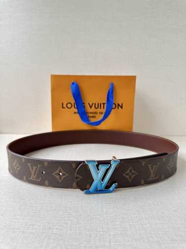 4.0 Wide Lv Dimension double-sided belt combines creative heritage with gorgeous