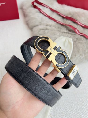 Product Name Ferrgamo.. Ferragamo Belt Automatic Belt Leather Belt Model Automat