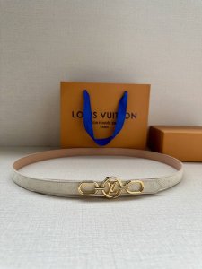 2.0Wide This Lv Iconic Double-Sided Belt Features A Slim Silhouette For The New