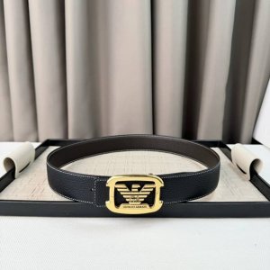 Armani, Suitable For Both Business Casual And Formal Wear! 3.8 Cm Latest Buckle
