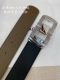 F3.5Cm High-end custom men's belt, double-sided imported cowhide, you can choose