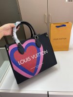 Lv Ab face Onthego tote bag The capacity cannot be underestimated Feminine and e