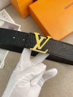 Lv Special Leather Belt Series, Featuring Original Factory-Made Stainless Steel