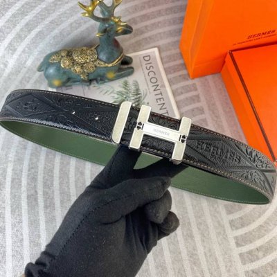 Herm S Special Leather Belt Series, Original Hardware Premium Stainless Steel Bu