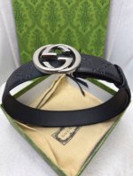 Gucci: Original single-layer cowhide embossed leather upper, lined with top-laye