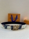 4.0 Width This Lv Initiales double-sided belt is from the Lv Portrait series, in