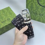 Gucci - Men's Automatic Belt - Width 35mm. 316 premium steel buckle, soft to the