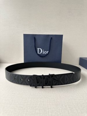 Width 3.5Cm This Stainless Steel Metal Belt Buckle From Dior Is A New Addition T