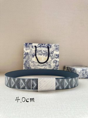 Width 4.0 Cm Dior This 40 Mm Double-Sided Belt Combines Classic Elegance With Mo