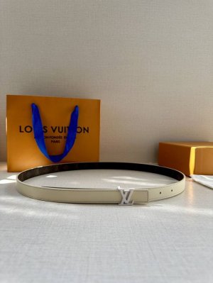Women's 2.0 Wide This Lv Iconic Double-Sided Belt Welcomes The New Season With A