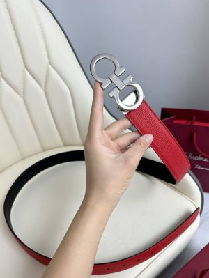 Tferragamo Double-Sided Genuine Imported Top-Grain Leather, Usable On Both Sides