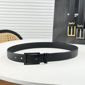 Saint Laurent Women's Belt, Classic Colors Available, Every Stitch And Thread Is
