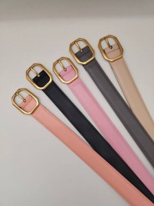 Special 3.0Cm Yangshulin Ancient Gold Pin Buckle, Saint Laurent Women's Belt Ysl
