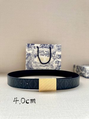 Width 4.0 Cm Dior This 40 Mm Double-Sided Belt Combines Classic Elegance With Mo