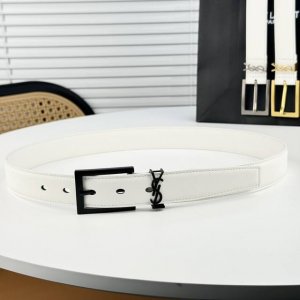 Saint Laurent Women's Belt Classic Colors Available, Every Stitch And Thread Is